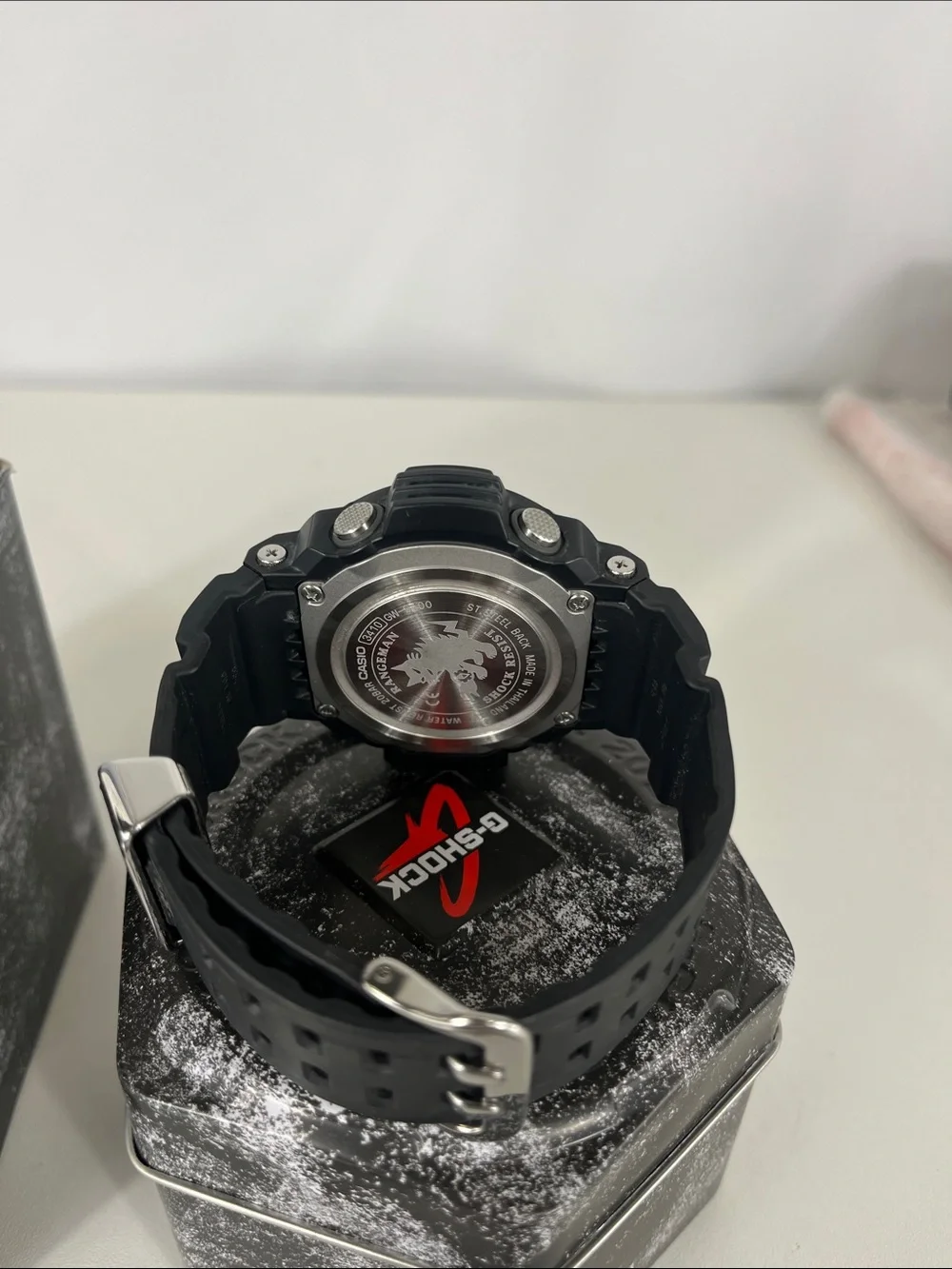 Casio G-Shock Black Digital Watch with Red Accents RANGEMAN MASTER OF G !!!